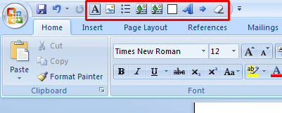 wordpress word 2007 macros